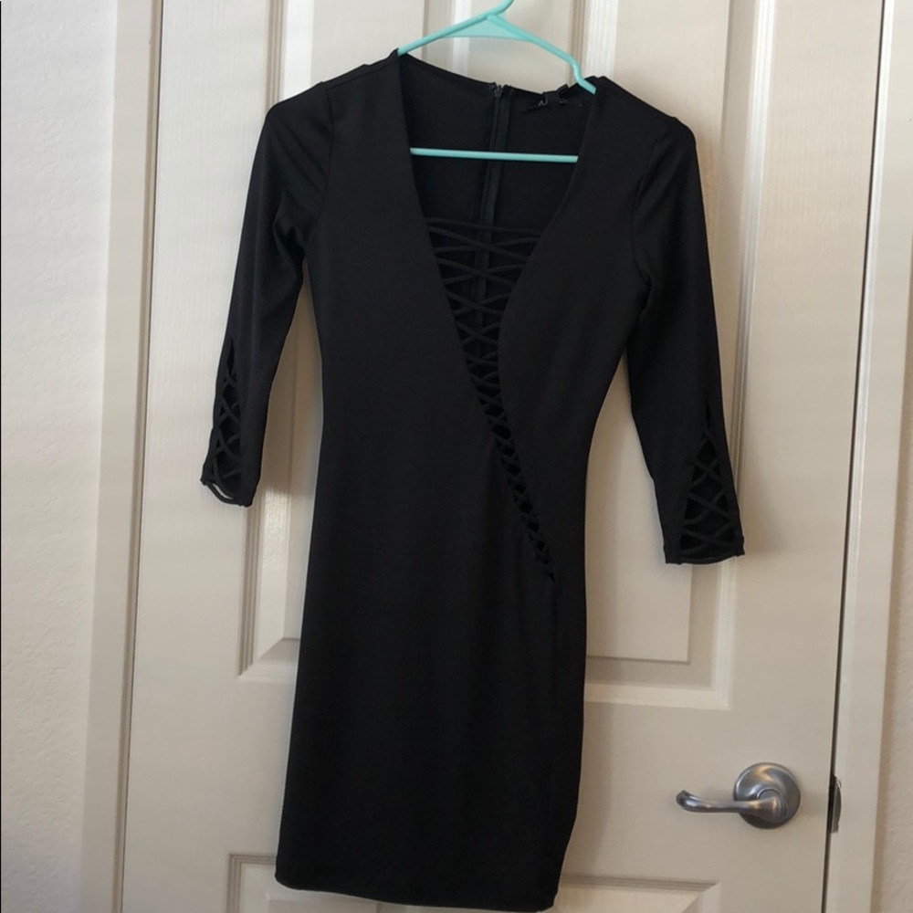 BRAND NEW ANLG Black Cocktail Dress